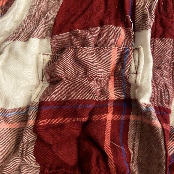 2/$10!Plaid button down shirt - Picture 3 of 4